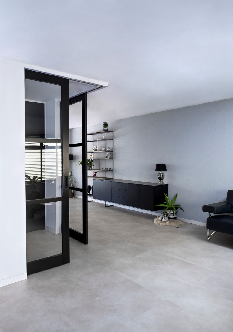 ref. privéwoning Best - invisidoor SDX hoek