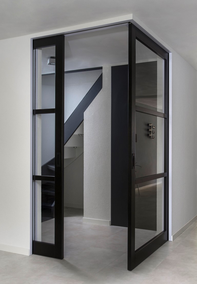 ref. privéwoning Best - invisidoor SDX hoek