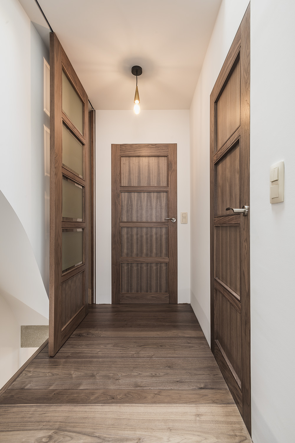 ref. privéwoning Châtelet - invisidoor DL &amp; proslide invisible
